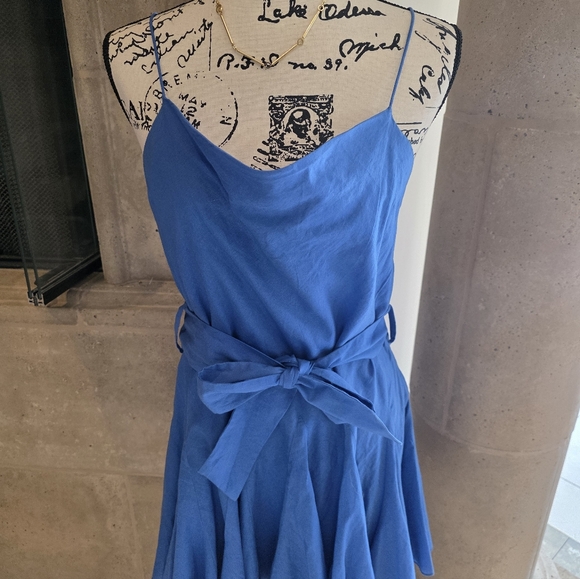 Alice + Olivia Vibrant Blue Mini Dress - Picture 3 of 10